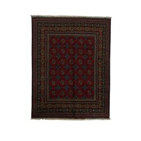   Tapis Oriental Aqcha Bukhara 152x193 tapis Afghan fait à la main