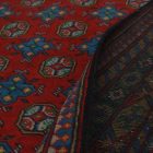 Tapis Oriental Aqcha Bukhara 152x193 tapis Afghan fait à la main