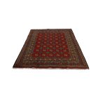 Tapis Oriental Aqcha Bukhara 150x196 tapis Afghan fait à la main