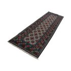Tapis de couloir Oriental Aqcha Bukhara 80x285 tapis Afghan fait à la main