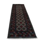 Tapis de couloir Oriental Aqcha Bukhara 80x285 tapis Afghan fait à la main
