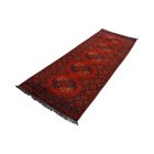 Tapis de couloir Afghan Kargai Pied d'éléphant 83x249 tapis Oriental fait main