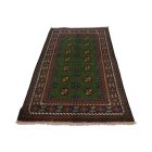 Tapis de couloir Oriental Aqcha Bukhara 96x205 tapis Afghan fait à la main