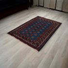 Tapis Oriental Aqcha Bukhara 123x180 tapis fait à la main