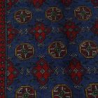 Tapis de couloir Oriental Aqcha Bukhara 99x196 tapis Afghan fait à la main