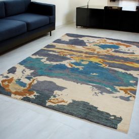   Tapis Oriental Afshar naqsha 199x293 tapis Afghan fait à la main