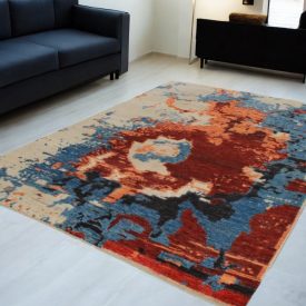   Tapis Oriental Afshar naqsha 197x290 tapis Afghan fait à la main