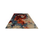 Tapis Oriental Afshar naqsha 197x290 tapis Afghan fait à la main