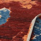 Tapis Oriental Afshar naqsha 197x290 tapis Afghan fait à la main