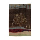 Tapis Oriental Afshar naqsha 205x293 tapis Afghan fait à la main