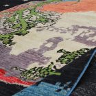 Tapis Oriental Afshar naqsha 195x293 tapis Afghan fait à la main