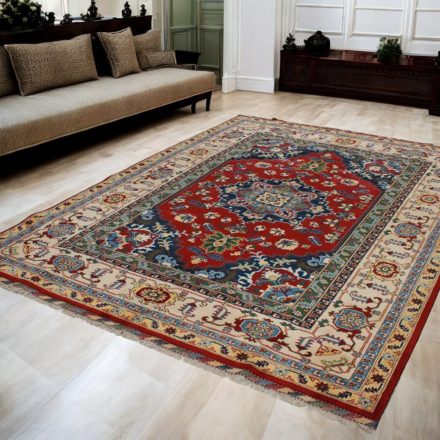 Tapis Afghan Motif Caucasien 206x284 tapis fait à la main