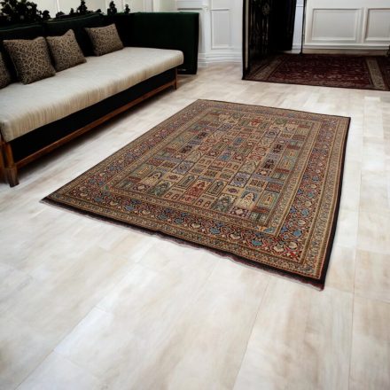 Tapis persan Bakhtiari 202x285 tapis Afghan fait à la main