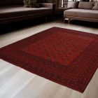 Tapis Oriental Aqcha Bukhara 250x333 tapis Afghan fait à la main