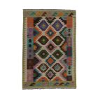 Tapis Kilim tissé main Chobi 131x181 Kilim afghan en laine
