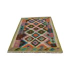Tapis Kilim tissé main Chobi 131x181 Kilim afghan en laine