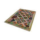 Tapis Kilim tissé main Chobi 131x181 Kilim afghan en laine