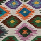 Tapis Kilim tissé main Chobi 131x181 Kilim afghan en laine