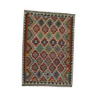 Tapis Kilim tissé main Chobi 131x181 Kilim afghan en laine