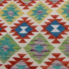 Tapis Kilim tissé main Chobi 131x181 Kilim afghan en laine