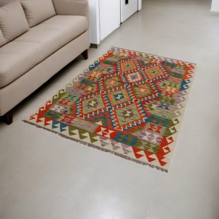 Tapis Kilim afghan Chobi 130x190 Kelim ethnique tissé à la main