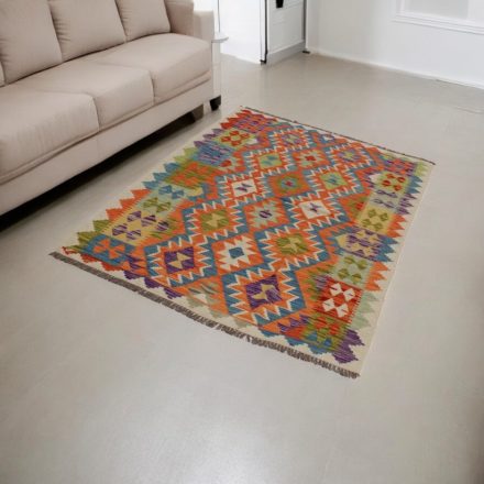 Maimana Kilim 125x183 tapis Kilim afghan tissé main