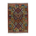 Maimana Kilim 126x176 tapis Kilim afghan tissé main