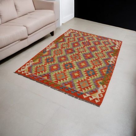 Tapis Kilim afghan Chobi 110x146 Kelim ethnique tissé à la main
