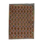 Tapis Kilim en laine Chobi 154x204 Kilim afghan tissé main