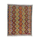 Tapis Kilim ethnique Chobi 152x189 Tapis Kilim tissé à la main