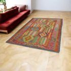 Tapis Kilim ethnique Chobi 147x202 Tapis Kilim tissé à la main