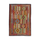 Tapis Kilim ethnique Chobi 147x202 Tapis Kilim tissé à la main