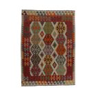 Tapis Kilim ethnique Chobi 147x202 Tapis Kilim tissé à la main