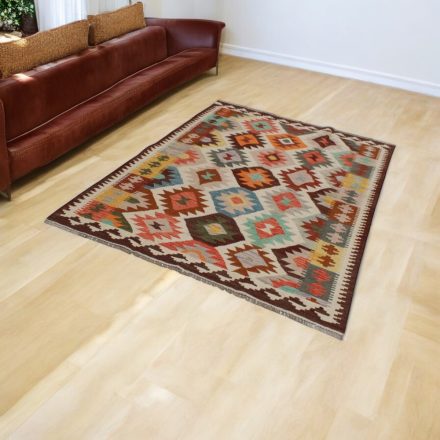 Tapis Kilim afghan Chobi 100x155 Kelim ethnique tissé à la main