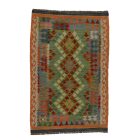 Tapis Kilim tissé main Chobi 160x194 Kilim afghan en laine