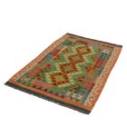 Tapis Kilim tissé main Chobi 160x194 Kilim afghan en laine