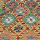 Tapis de couloir Kilim ethnique Chobi 87x240 Tapis Kilim tissé à la main