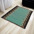 Tapis Kilim Chobi 106x151 Kilim afghan tissé à la main