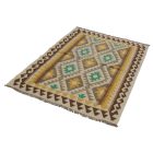 Chobi Kilim tapis 106x147 kelim laine tissé à la main