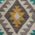 Chobi Kilim tapis 106x147 kelim laine tissé à la main