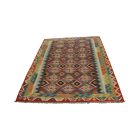 Tapis Kilim afghan Chobi 150x204 Kelim ethnique tissé à la main