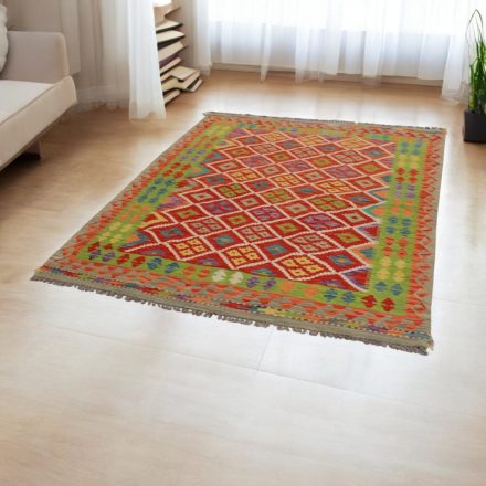 Chobi Kilim tapis 153x198 kelim laine tissé à la main