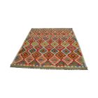 Tapis Kilim tissé main Chobi 160x194 Kilim afghan en laine