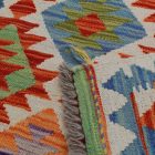 Tapis Kilim tissé main Chobi 160x194 Kilim afghan en laine