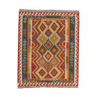Tapis Kilim Chobi 159x195 Kilim afghan tissé à la main
