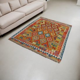 Maimana Kilim 149x207 tapis Kilim afghan tissé main