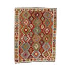 Tapis Kilim tissé main 154x198 Kilim laine Maimana