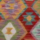 Tapis Kilim tissé main 154x198 Kilim laine Maimana