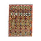 Chobi Kilim tapis 150x197 kelim laine tissé à la main