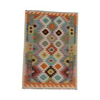 Tapis Kilim en laine Chobi 145x204 Kilim afghan tissé main
